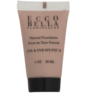 Ecco Bella FlowerColor Liquid Foundation SPF 15 Natural