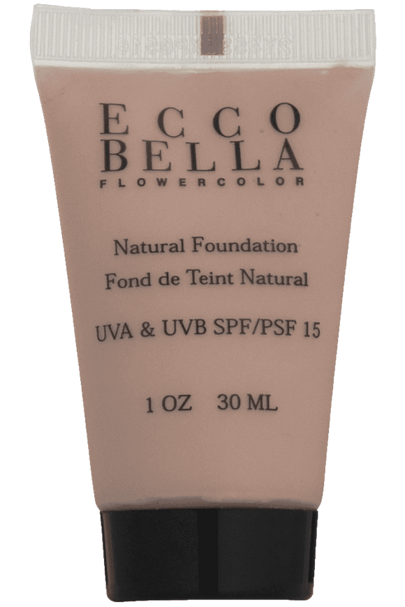 Ecco Bella FlowerColor Liquid Foundation SPF 15 Natural