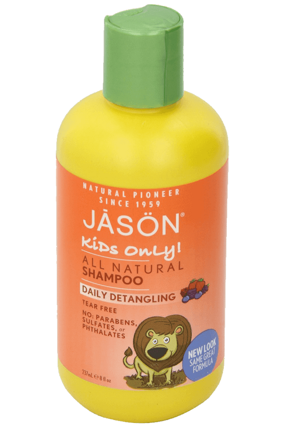 JASON Kids Only! Daily Detangling Shampoo 8 Ounce Bottle