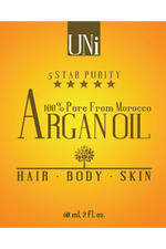 Premium Argan 100% Organic Pure Moroccan Argan Oil (60ml)