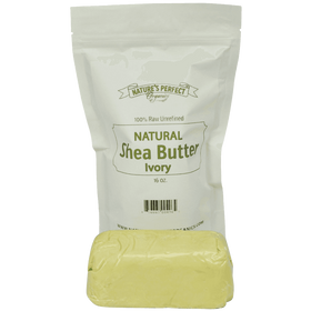 Shea Butter - Nature's Perfect Organics 100% Pure RAW Unrefined Shea Butter